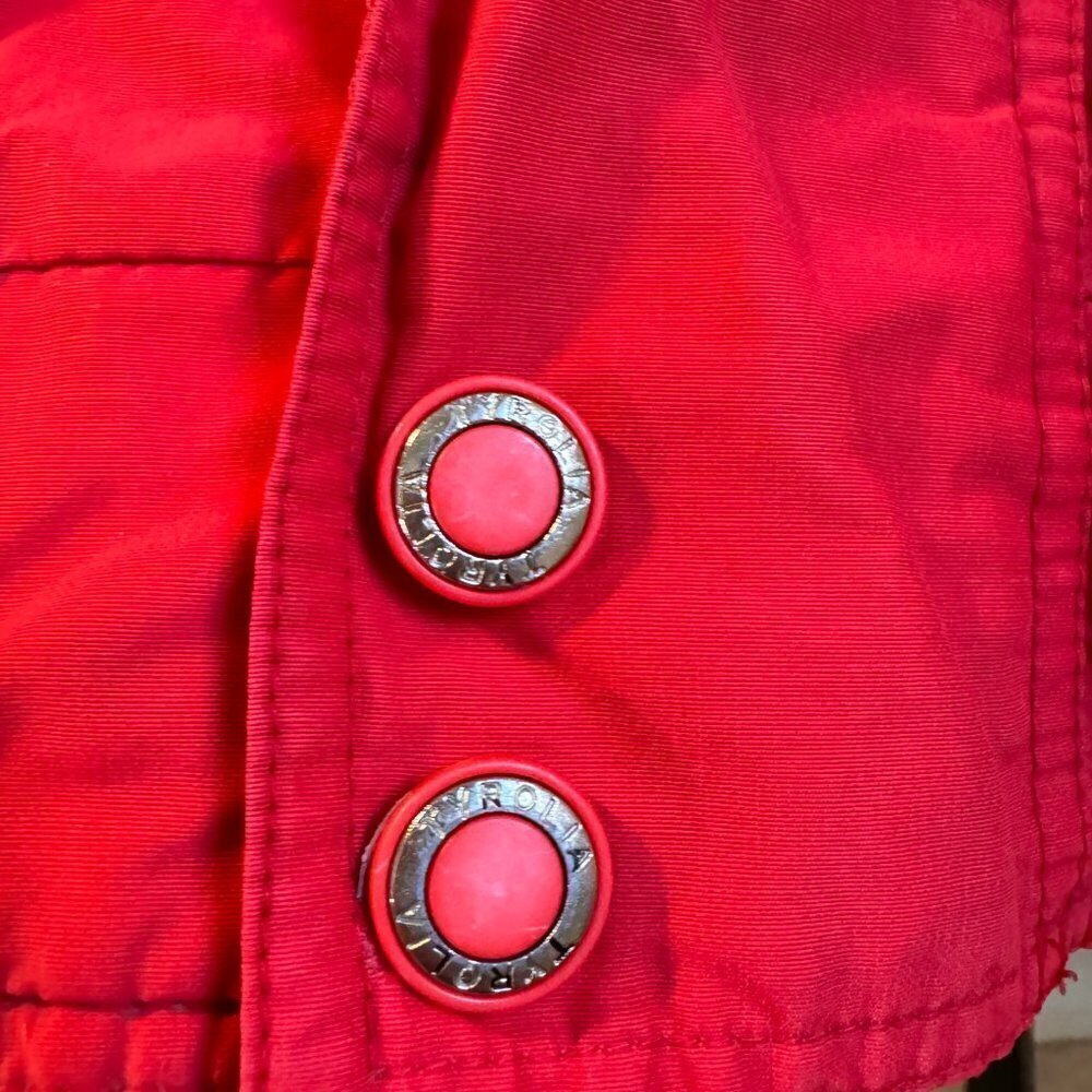 Vintage Tyrolia Bright Red 90's Puffy Ski Jacket - Picture 7 of 12